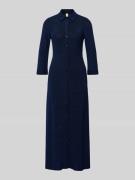 YAS Hemdblusenkleid mit 3/4-Arm Modell 'JOHANNA' in Dunkelblau, Größe ...