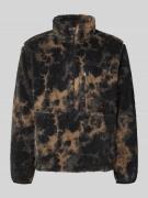 The North Face Troyer mit Stehkragen in Dunkelbraun, Größe L