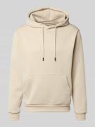 Jack & Jones Hoodie mit Kapuze Modell 'BRADLEY' in Offwhite, Größe L
