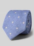 Gierremilano Seidenkrawatte aus reiner Seide mit Logo-Patch (7,5 cm) i...