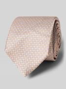 Gierremilano Seidenkrawatte aus reiner Seide mit Logo-Patch (7,5 cm) i...