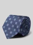 Gierremilano Seidenkrawatte aus reiner Seide mit Logo-Patch (7,5cm) in...