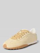 HOFF Sneaker aus echtem Leder mit Logo-Detail Modell 'Mimosa' in GELB,...
