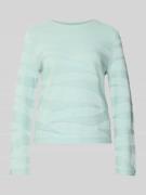 Tom Tailor Regular Fit Pullover aus reiner Baumwolle in Mint, Größe L