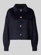 Christian Berg Woman Selection Hemdjacke mit Woll-Anteil und Label-Det...