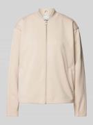 ICHI Blouson mit Stehkragen Modell 'KATE NEO' in Beige, Größe 44