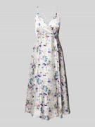 Jake*s Cocktail Cocktailkleid in Wickel-Optik in Ecru, Größe 32