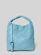 Loevenich Handtasche mit Schulterriemen in Hellblau, Größe 1