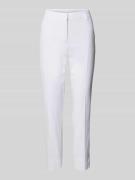 Cambio Skinny Fit Stoffhose mit Bügelfalten Modell 'STELLA' in Offwhit...