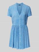 Polo Ralph Lauren Knielanges Kleid mit Knopfverschluss in Blau, Größe ...