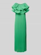 Copenhagen Muse Maxikleid mit Plisseefalten Modell 'KIRA' in Gruen, Gr...
