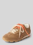 Marc O'Polo Low Top Sneaker aus Veloursleder-Mix Modell 'FABIANA 4B' i...