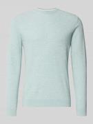 Tom Tailor Regular Fit Strickpullover aus reiner Baumwolle in Mint, Gr...