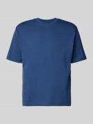 MCNEAL Regular Fit T-Shirt aus reiner Baumwolle in Rauchblau, Größe L