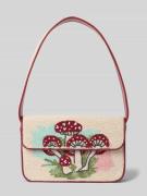 Staud Handtasche mit Ziersteinbesatz Modell 'Tommy' in Hellrot, Größe ...