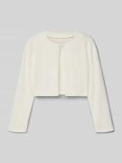 Une Hautre Couture Regular Fit Jacke in Strick-Optik in Offwhite, Größ...