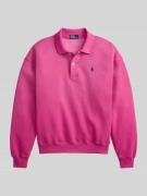 Polo Ralph Lauren Regular Fit Sweatshirt aus Baumwoll-Mix in Pink, Grö...