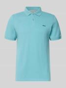s.Oliver RED LABEL Regular Fit Poloshirt aus reiner Baumwolle in Tuerk...