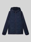 Jack & Jones Regular Fit Jacke mit Logo-Print Modell 'Hybrid' in Marin...