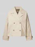Selected Femme Trenchcoat mit Leistentaschen Modell 'CILO' in Beige, G...