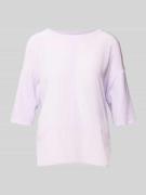 Marc Cain Longsleeve mit 3/4-Ärmel in Flieder, Größe 34