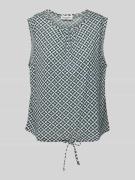 Marc O'Polo Relaxed Fit Blusentop aus reiner Baumwolle in Mint, Größe ...