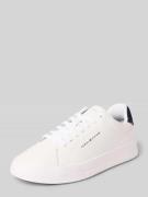 Tommy Hilfiger Low Top Sneaker aus echtem Leder Modell 'TH COURT' in W...