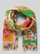 Codello Schal mit floralem Allover-Print in Gruen, Größe 1