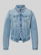 G-Star Raw Slim Fit Jeansjacke aus Baumwoll-Mix mit Brusttaschen in Je...