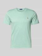 Polo Ralph Lauren Regular Fit T-Shirt aus reiner Baumwolle in Mint, Gr...