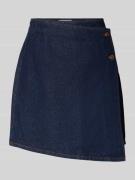 YAS Regular Fit Minirock in Wickel-Optik Modell 'Lisana' in Marine, Gr...