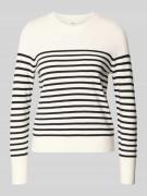 s.Oliver RED LABEL Regular Fit Strickpullover aus Viskose-Mix in Weiss...