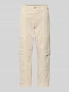 MAC Straight Fit Cargohose aus Baumwoll-Mix Modell 'Ruby 2.0' in Kitt,...