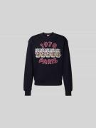 Kenzo Sweatshirt aus reiner Baumwolle in Black, Größe L