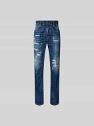 Dsquared2 Slim Fit Jeans aus reiner Baumwolle in Marine, Größe 46