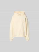 Anine Bing Oversized Hoodie aus reiner Baumwolle in Hellgelb, Größe L