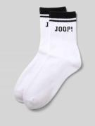 JOOP! Collection Socken im 2er-Pack mit Label-Stitching in Weiss, Größ...