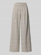 Marc O'Polo Denim Weite Hose mit Viskose-Anteil in Beige, Größe L