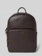 VALENTINO BAGS Rucksack mit Label-Detail Modell 'Horizon' in Dunkelbra...