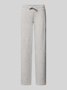 Review Wide Fit Sweatpants mit Viskose-Anteil in Hellgrau Melange, Grö...