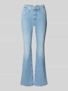 Brax Flared Jeans mit Eingrifftaschen Modell 'Mary' in Bleu, Größe 34