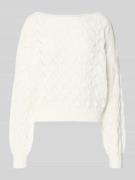 Only Relaxed Fit Pullover aus Baumwoll-Mix Modell 'BRYNN' in Sand, Grö...