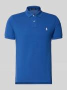 Polo Ralph Lauren Regular Fit Poloshirt aus reiner Baumwolle in Rauchb...