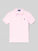 Polo Ralph Lauren Kids Regular Fit Poloshirt aus reiner Baumwolle in R...