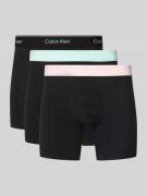 Calvin Klein Underwear Trunks aus Baumwoll-Mix im 3er-Pack in Black, G...