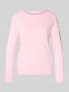 s.Oliver RED LABEL Regular Fit Strickpullover aus Baumwoll-Viskose-Mix...