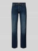 Jack & Jones Straight Fit Jeans im 5-Pocket-Design Modell 'MIKE' in Du...