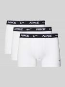 Nike Trunks aus Baumwoll-Mix Modell 'ESSENTIAL' in Weiss, Größe L