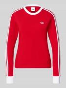 adidas Originals Longsleeve mit Rundhalsausschnitt und Logo-Stitching ...