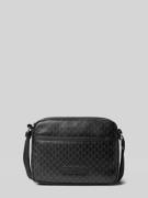 CK Calvin Klein Handtasche mit Logo-Muster und Schulterriemen in BLACK...